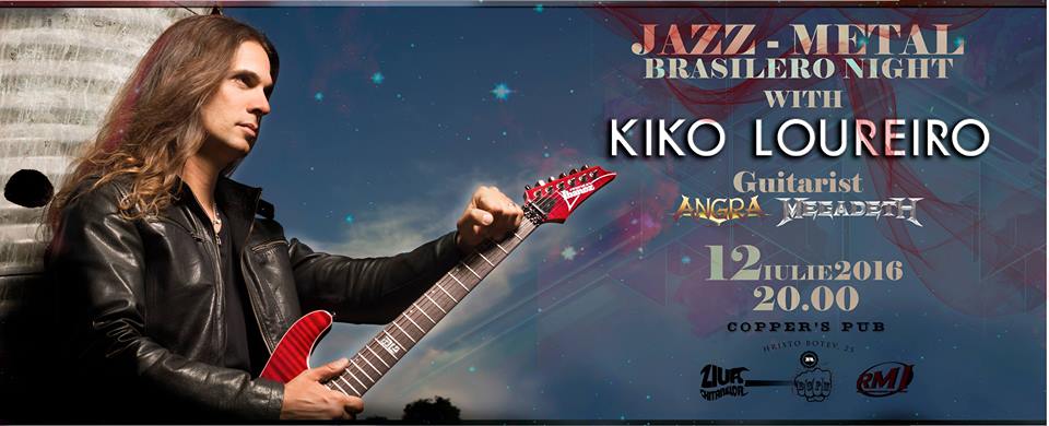Concert special Kiko Loureiro la Bucuresti